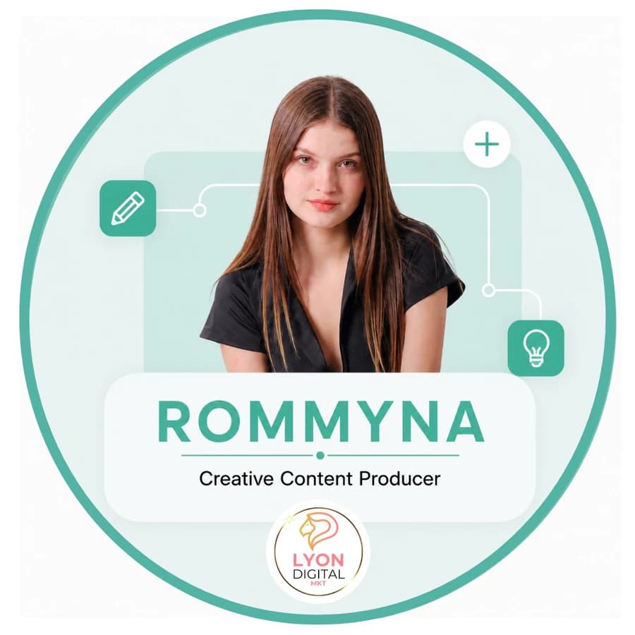 Retrato de Rommyna, Producción de contenido creativo