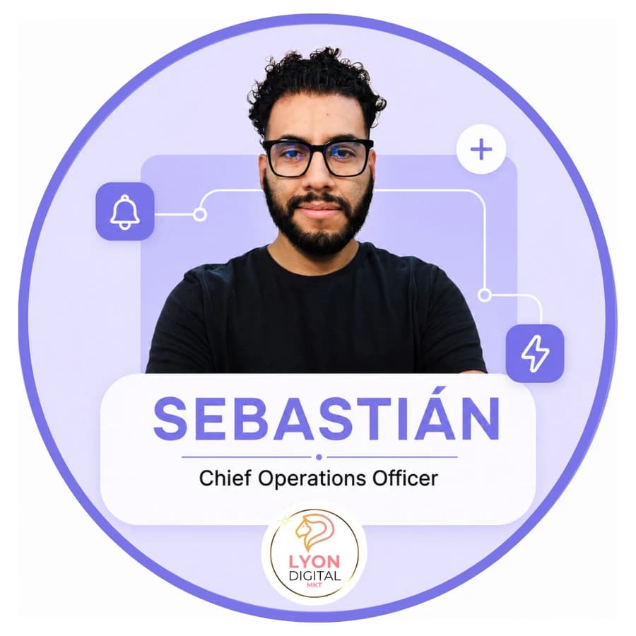 Retrato de Sebastián, Director de operaciones