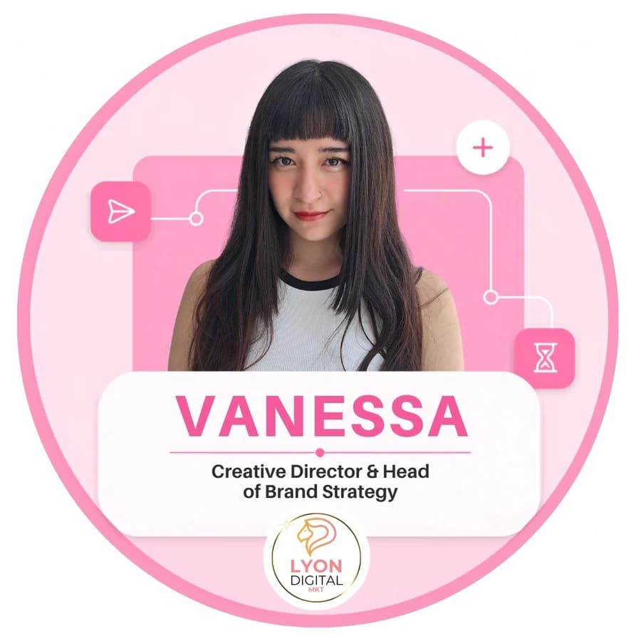 Retrato de Vanessa, Directora creativa y estrategia de marca